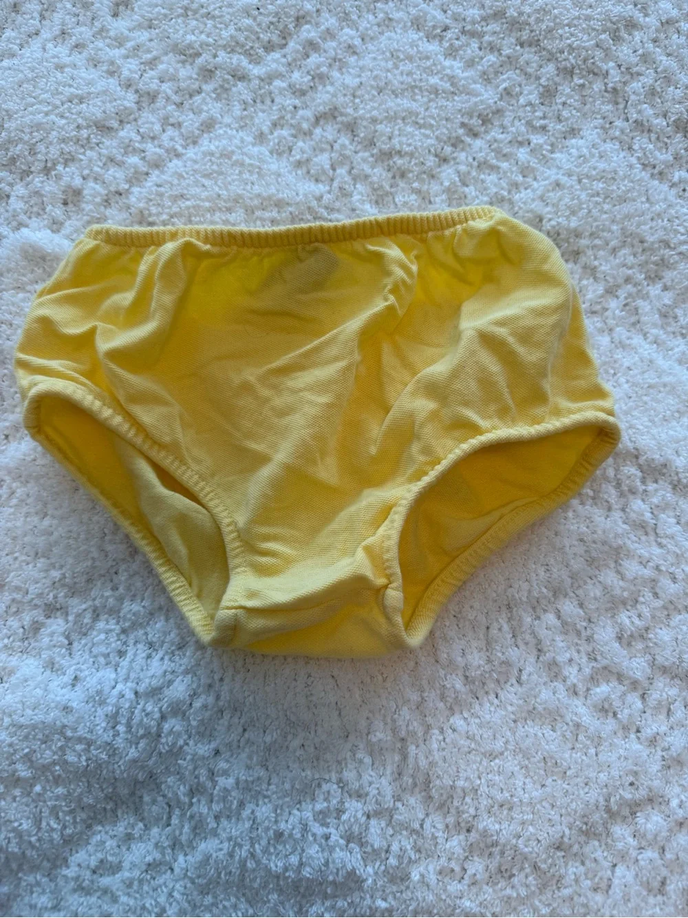 Ralph Lauren Yellow Ruffle Polo Dress with Bloomers